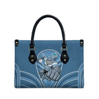 Cronulla Sutherland Sharks Rugby Mascot Leather Bag Australian Rugby Culture - Tribal Inspired Sharks