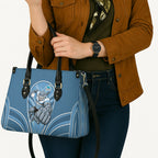 Cronulla Sutherland Sharks Rugby Mascot Leather Bag Australian Rugby Culture - Tribal Inspired Sharks