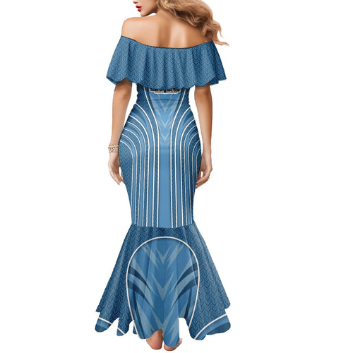 Cronulla Sutherland Sharks Rugby Mascot Mermaid Dress Australian Rugby Culture - Tribal Inspired Sharks