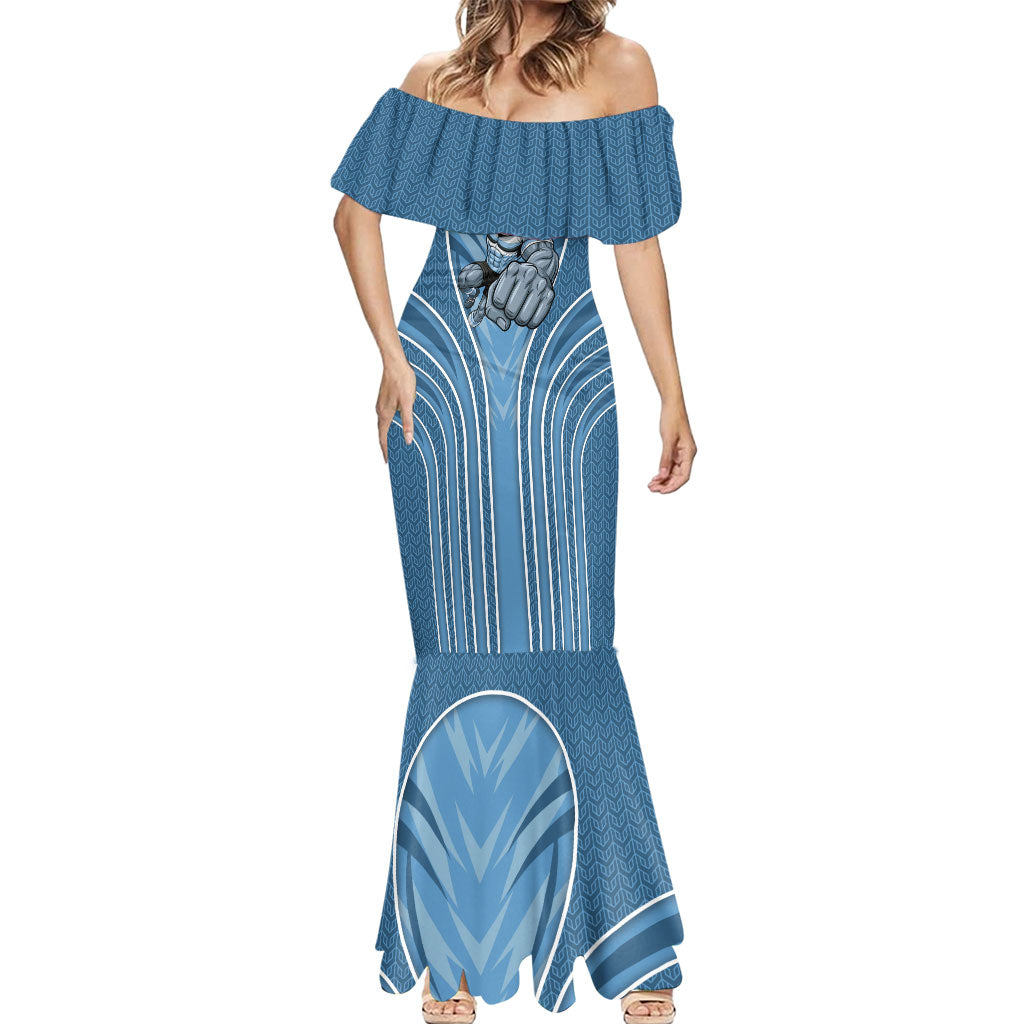 Cronulla Sutherland Sharks Rugby Mascot Mermaid Dress Australian Rugby Culture - Tribal Inspired Sharks
