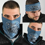 Cronulla Sutherland Sharks Rugby Mascot Neck Gaiter Australian Rugby Culture - Tribal Inspired Sharks