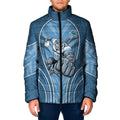 Cronulla Sutherland Sharks Rugby Mascot Padded Jacket Australian Rugby Culture - Tribal Inspired Sharks