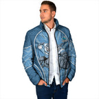 Cronulla Sutherland Sharks Rugby Mascot Padded Jacket Australian Rugby Culture - Tribal Inspired Sharks