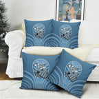 Cronulla Sutherland Sharks Rugby Mascot Pillow Cover Australian Rugby Culture - Tribal Inspired Sharks