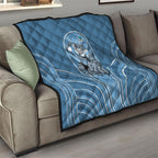 Cronulla Sutherland Sharks Rugby Mascot Quilt Australian Rugby Culture - Tribal Inspired Sharks