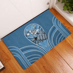 Cronulla Sutherland Sharks Rugby Mascot Rubber Doormat Australian Rugby Culture - Tribal Inspired Sharks