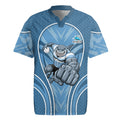 Cronulla Sutherland Sharks Rugby Mascot Rugby Jersey Australian Rugby Culture - Tribal Inspired Sharks