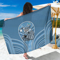 Cronulla Sutherland Sharks Rugby Mascot Sarong Australian Rugby Culture - Tribal Inspired Sharks
