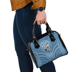 Cronulla Sutherland Sharks Rugby Mascot Shoulder Handbag Australian Rugby Culture - Tribal Inspired Sharks