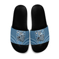 Cronulla Sutherland Sharks Rugby Mascot Slide Sandals Australian Rugby Culture - Tribal Inspired Sharks