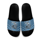Cronulla Sutherland Sharks Rugby Mascot Slide Sandals Australian Rugby Culture - Tribal Inspired Sharks