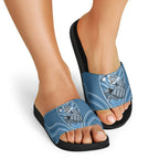 Cronulla Sutherland Sharks Rugby Mascot Slide Sandals Australian Rugby Culture - Tribal Inspired Sharks