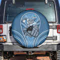 Cronulla Sutherland Sharks Rugby Mascot Spare Tire Cover Australian Rugby Culture - Tribal Inspired Sharks