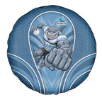 Cronulla Sutherland Sharks Rugby Mascot Spare Tire Cover Australian Rugby Culture - Tribal Inspired Sharks