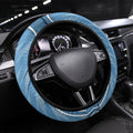 Cronulla Sutherland Sharks Rugby Mascot Steering Wheel Cover Australian Rugby Culture - Tribal Inspired Sharks