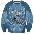 Cronulla Sutherland Sharks Rugby Mascot Sweatshirt Australian Rugby Culture - Tribal Inspired Sharks