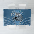 Cronulla Sutherland Sharks Rugby Mascot Tablecloth Australian Rugby Culture - Tribal Inspired Sharks