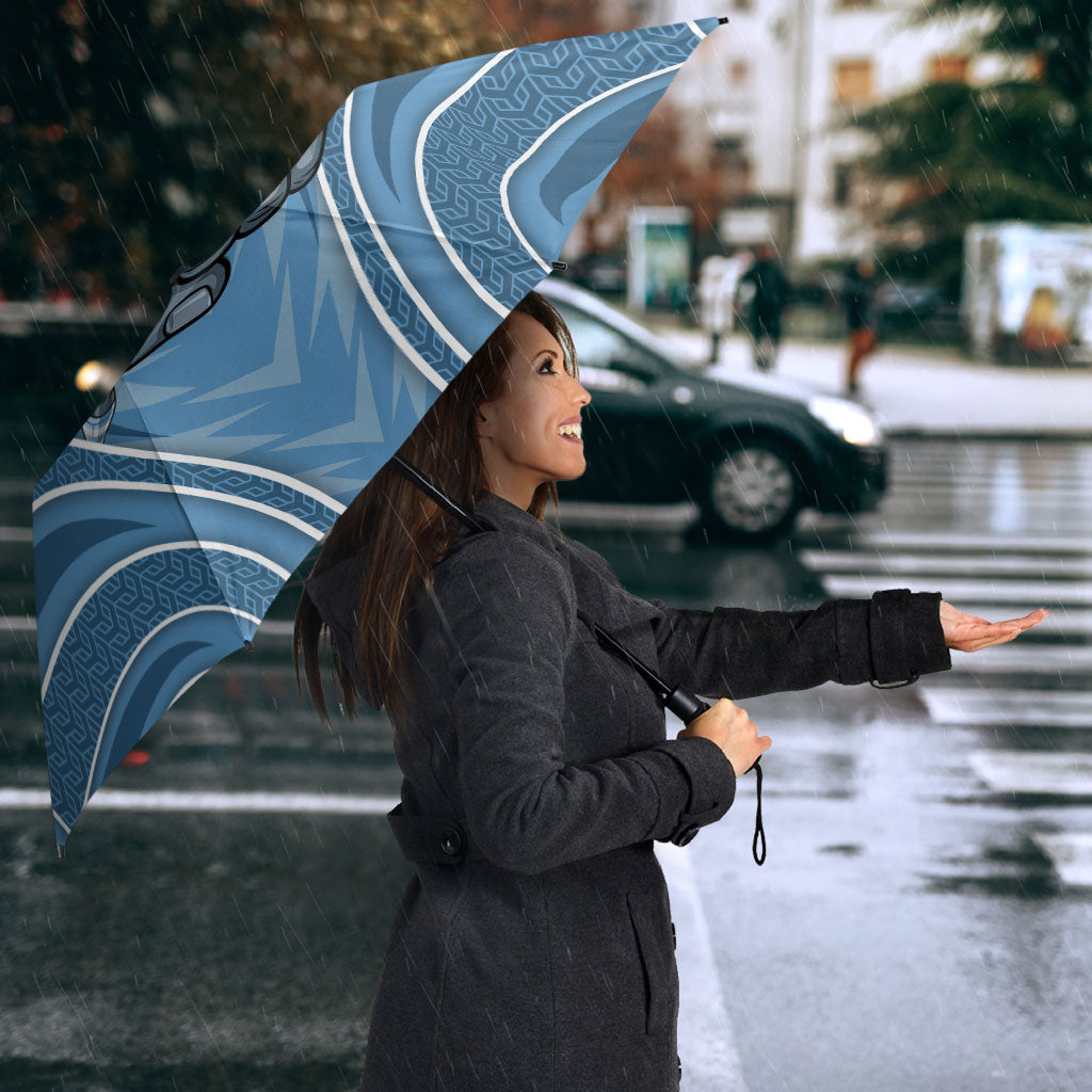 Cronulla Sutherland Sharks Rugby Mascot Umbrella Australian Rugby Culture - Tribal Inspired Sharks