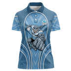 Cronulla Sutherland Sharks Rugby Mascot Women Polo Shirt Australian Rugby Culture - Tribal Inspired Sharks