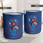 Newcastle Knights Rugby Mascot Laundry Basket Australian Rugby Culture - Tribal Inspired Knight Warrior