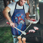 Newcastle Knights Rugby Mascot Apron Australian Rugby Culture - Tribal Inspired Knight Warrior
