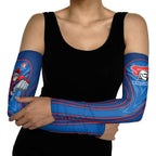 Newcastle Knights Rugby Mascot Arm Sleeves Australian Rugby Culture - Tribal Inspired Knight Warrior