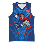 Newcastle Knights Rugby Mascot Basketball Jersey Australian Rugby Culture - Tribal Inspired Knight Warrior