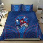 Newcastle Knights Rugby Mascot Bedding Set Australian Rugby Culture - Tribal Inspired Knight Warrior