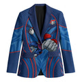Newcastle Knights Rugby Mascot Blazer Australian Rugby Culture - Tribal Inspired Knight Warrior