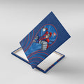 Newcastle Knights Rugby Mascot Canvas Wall Art Australian Rugby Culture - Tribal Inspired Knight Warrior