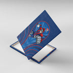 Newcastle Knights Rugby Mascot Canvas Wall Art Australian Rugby Culture - Tribal Inspired Knight Warrior