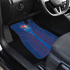 Newcastle Knights Rugby Mascot Car Mats Australian Rugby Culture - Tribal Inspired Knight Warrior