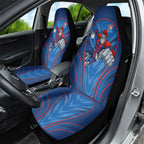 Newcastle Knights Rugby Mascot Car Seat Cover Australian Rugby Culture - Tribal Inspired Knight Warrior
