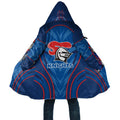 Newcastle Knights Rugby Mascot Cloak Australian Rugby Culture - Tribal Inspired Knight Warrior