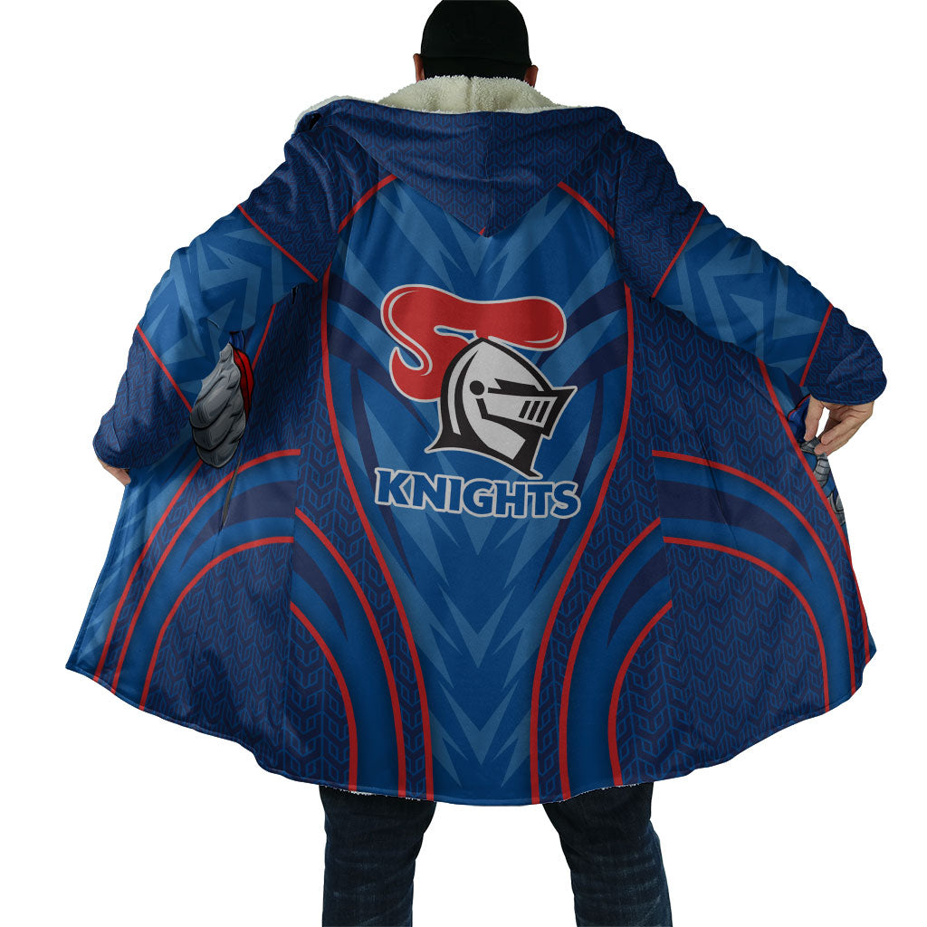 Newcastle Knights Rugby Mascot Cloak Australian Rugby Culture - Tribal Inspired Knight Warrior
