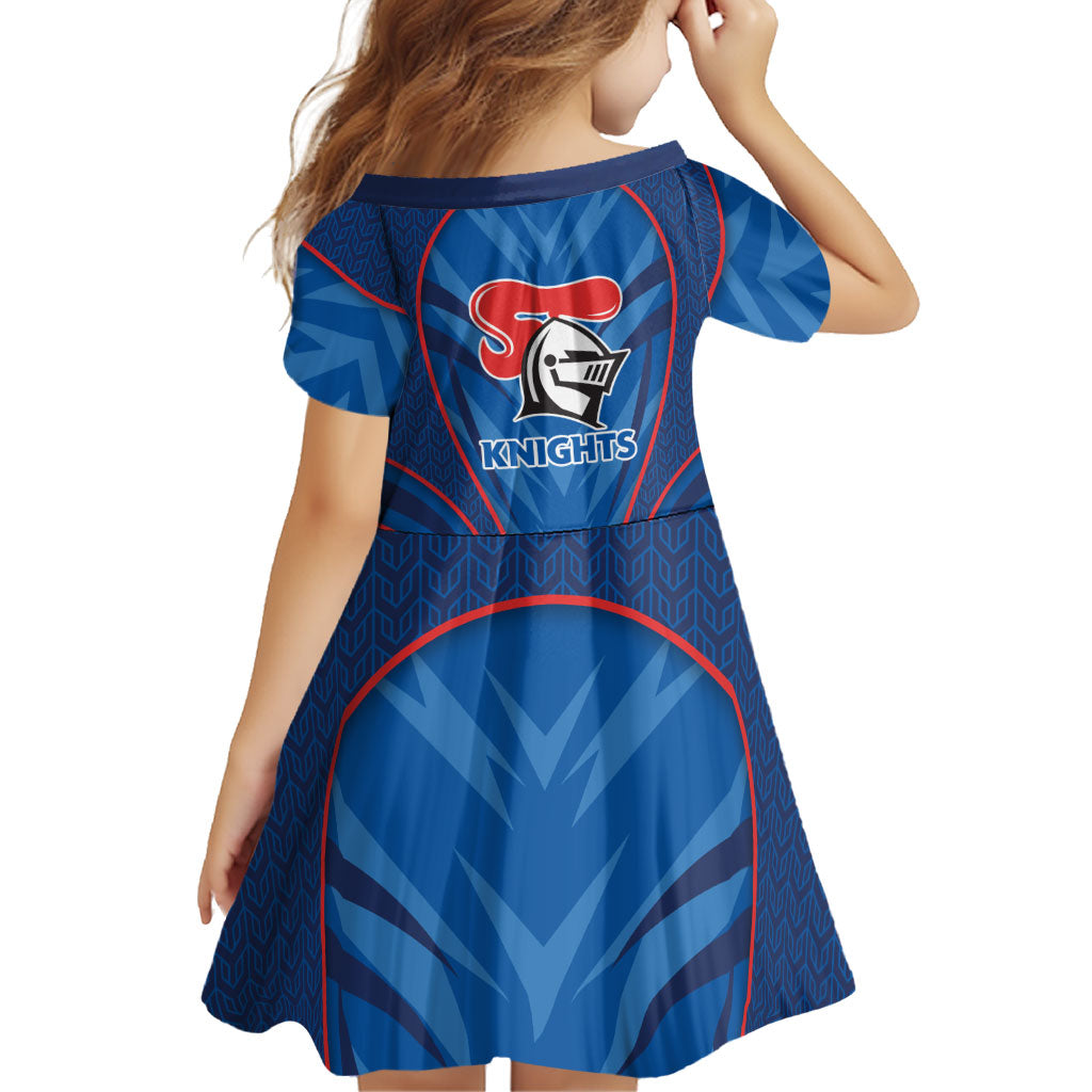 Newcastle Knights Rugby Mascot Family Matching Tank Maxi Dress and Hawaiian Shirt Australian Rugby Culture - Tribal Inspired Knight Warrior
