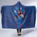 Newcastle Knights Rugby Mascot Hooded Blanket Australian Rugby Culture - Tribal Inspired Knight Warrior