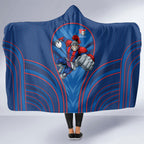 Newcastle Knights Rugby Mascot Hooded Blanket Australian Rugby Culture - Tribal Inspired Knight Warrior