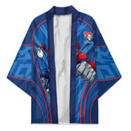 Newcastle Knights Rugby Mascot Kimono Australian Rugby Culture - Tribal Inspired Knight Warrior