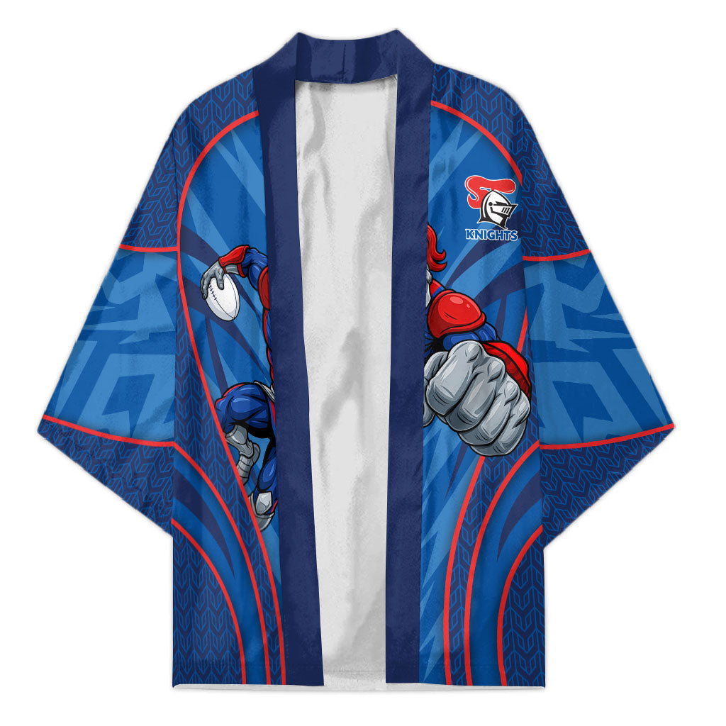Newcastle Knights Rugby Mascot Kimono Australian Rugby Culture - Tribal Inspired Knight Warrior