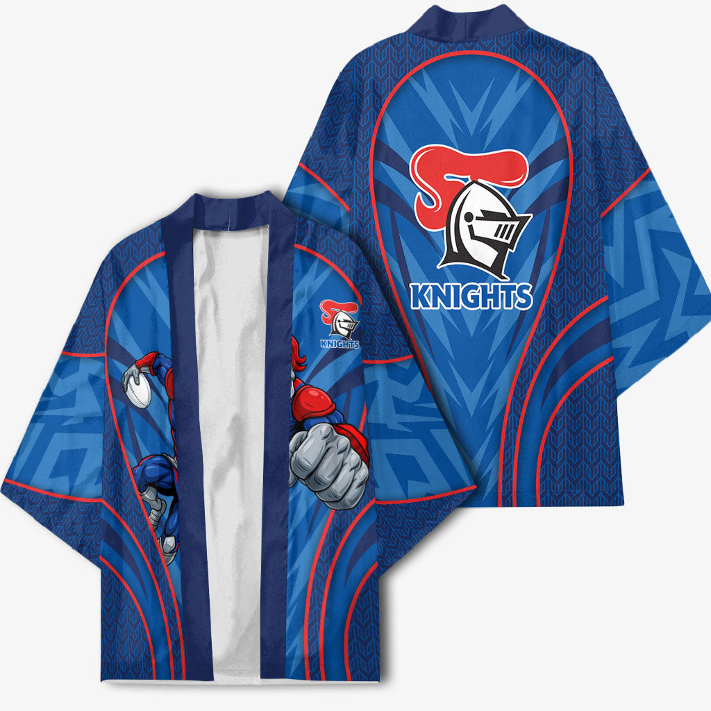 Newcastle Knights Rugby Mascot Kimono Australian Rugby Culture - Tribal Inspired Knight Warrior