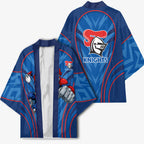 Newcastle Knights Rugby Mascot Kimono Australian Rugby Culture - Tribal Inspired Knight Warrior