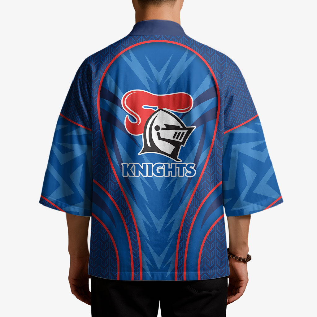 Newcastle Knights Rugby Mascot Kimono Australian Rugby Culture - Tribal Inspired Knight Warrior