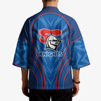 Newcastle Knights Rugby Mascot Kimono Australian Rugby Culture - Tribal Inspired Knight Warrior