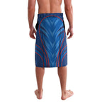 Newcastle Knights Rugby Mascot Lavalava Australian Rugby Culture - Tribal Inspired Knight Warrior