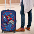 Newcastle Knights Rugby Mascot Luggage Cover Australian Rugby Culture - Tribal Inspired Knight Warrior