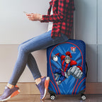 Newcastle Knights Rugby Mascot Luggage Cover Australian Rugby Culture - Tribal Inspired Knight Warrior