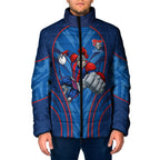 Newcastle Knights Rugby Mascot Padded Jacket Australian Rugby Culture - Tribal Inspired Knight Warrior