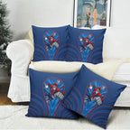 Newcastle Knights Rugby Mascot Pillow Cover Australian Rugby Culture - Tribal Inspired Knight Warrior