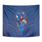 Newcastle Knights Rugby Mascot Tapestry Australian Rugby Culture - Tribal Inspired Knight Warrior